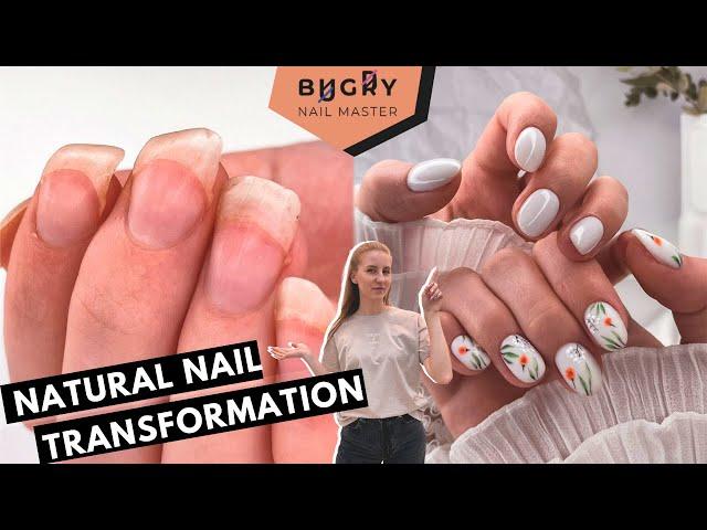 I CAN'T BELIEVE THEY WERE EVER LIKE THIS /PART 2 Transformation On Short Nails, Gel Mani