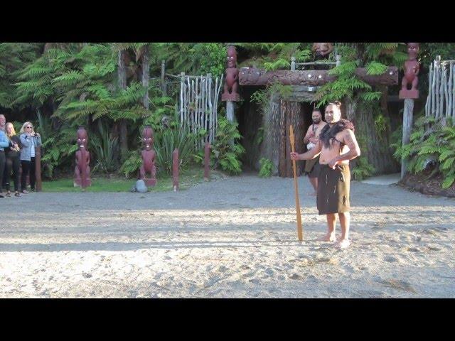 Cultural Experience at Tamaki Maori Village Rotorua New Zealand