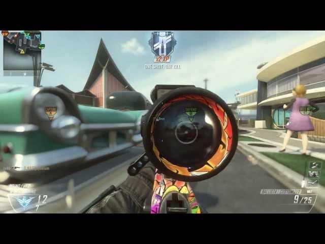 Domination 81-2 Gameplay - Ballista Nuclear + 3 Swarms (Black Ops 2 Gameplay)