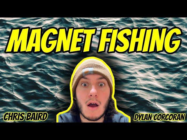 **MURDER WEAPON FOUND??!!** MAGNET FISHING FEAT. DYLAN CORCORAN