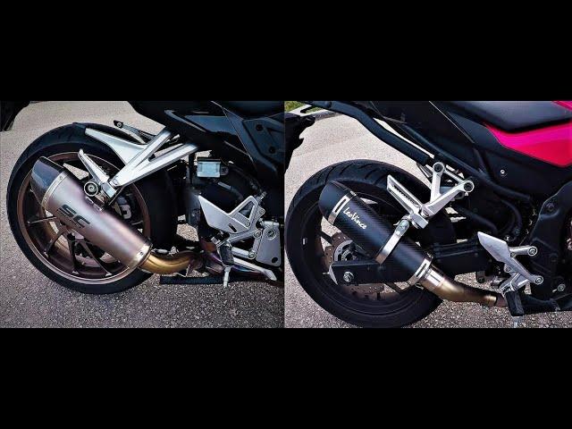V4 Engine vs 2cy Parallel-twin - Sound Comparison 