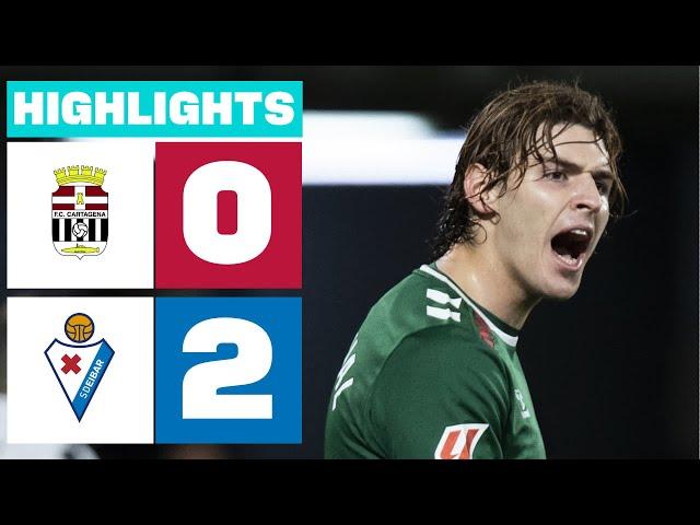 FC CARTAGENA 0 - 2 SD EIBAR I HIGHLIGHTS LALIGA HYPERMOTION