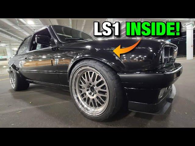 INSANELY LOUD LS1 SWAPPED BMW E30!