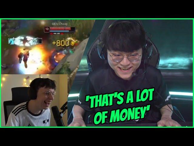 Funny ShowMaker Tells Lucid Off For Giving Chovy A Big Bounty | Caedrel