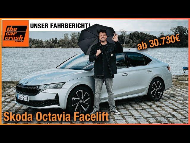 Skoda Octavia Facelift (2024) Fahrbericht mit der Limousine ab 30.730€! Review | Test | Sportline