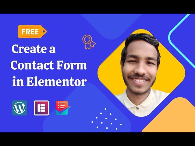 How to Create a Contact Form in Elementor using  MetForm - Best Plugin for Contact Form in Wordpress