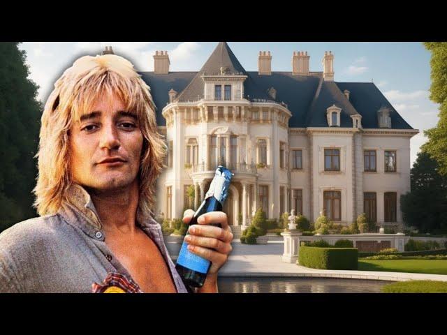 Inside Rod Stewart's Extravagant Mansions: Secrets of Rock Royalty | House tour