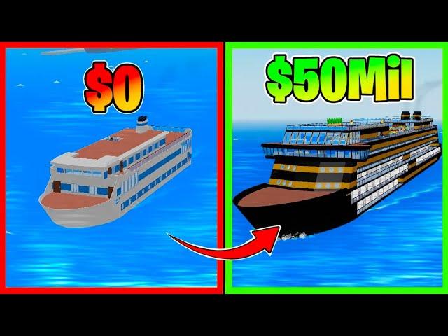 How Fast Can I Get To 50 Million In Cruise Ship Tycoon?!?