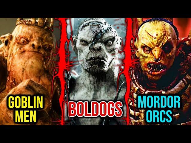 9 (Every) Terrifying Types Of Orcs From The Lord Of The Rings Universe - Explored