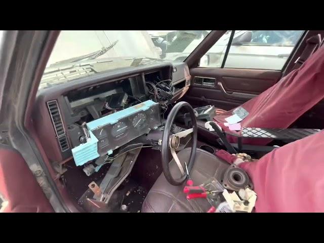 Jeep XJ Clock and Ashtray Light Wiring