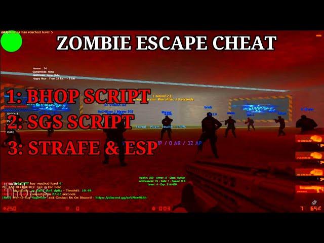 Counter-Strike 1.6 SGS Cheat, Autobhop, Strafe | Zombie Escape Cheat |