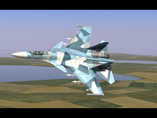 Играю в DCS WORLD. СУ-33.