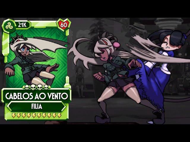 FILIA - CABELOS AO VENTO / WINDSWEPT / CABALLEIROSA - SKULLGIRLS MOBILE