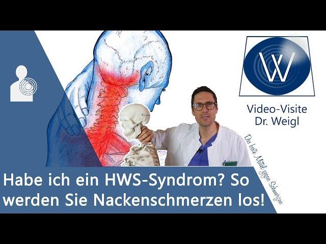 HWS-Syndrom: Ursachen verstehen & Symptome wie Nackenverspannungen, Schmerzen & Schwindel los werden