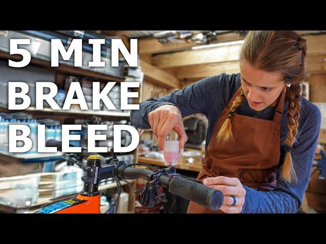 MORE BRAKING POWER in under 5 minutes (Shimano lever bleed) | Syd Fixes Bikes