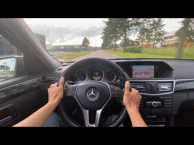 MERCEDES-BENZ E220 CDI 2012 | *fast* pov drive