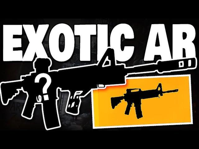 The Division 2 - EXOTIC ASSAULT RIFLE LEAK !?