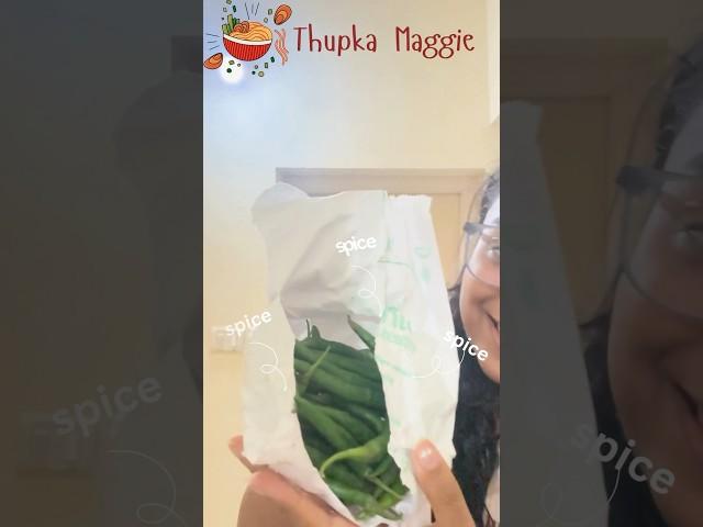Thukpa* Maggie in hostel #trending #minivlog #food #hostellife #shorts