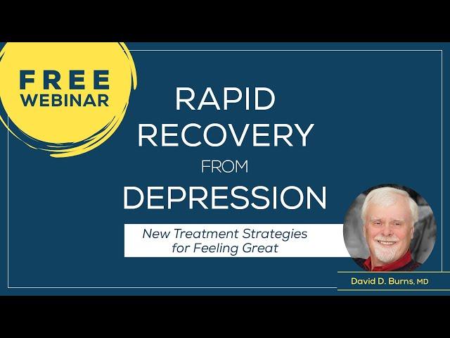 Rapid Recovery from Depression: New Treatment Strategies for Feeling Great