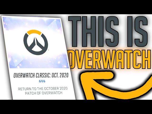 The GREATEST Patch in Overwatch HISTORY