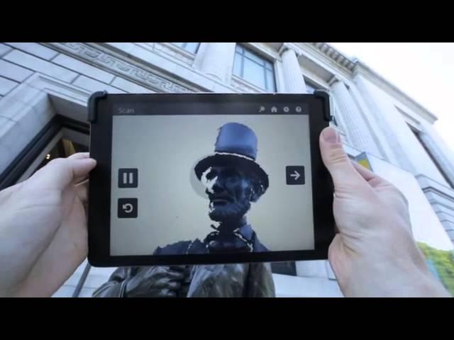 3D Systems iSense 3D scanner for iPad