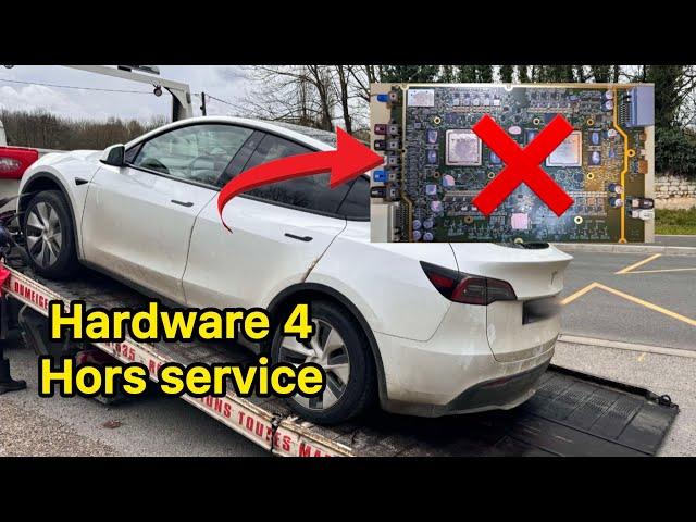 Panne HW4 Tesla Model Y 2024