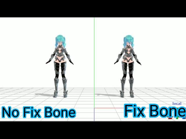 PMX Editor How to Parent the Upperbone to Lowerbone