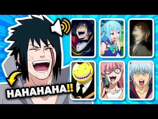 ANIME LAUGH QUIZ  Can you guess the anime character laugh? ANIME CHALLENGE 