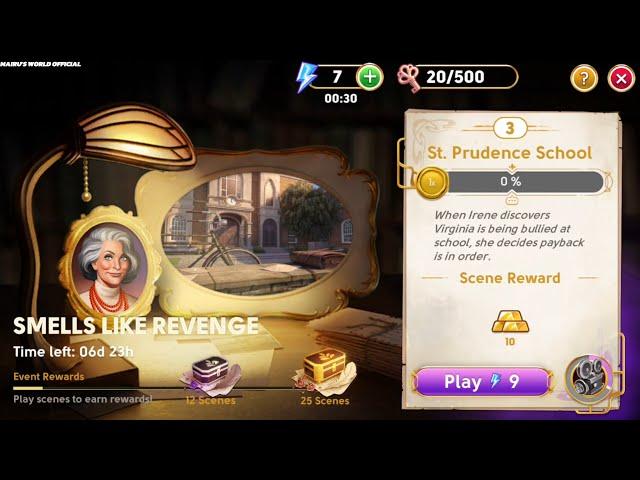 June's Journey Secrets 27 Scene 3 St. Prudence Courtyard Word Mode 4K ULTRA HD