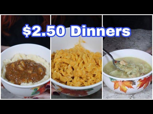 $2.50 Dinners! 2 Ingredient Meal Ideas | Dollar Tree Dinners