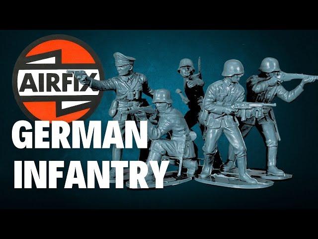 Airfix 1/32 WW2 German Infantry Is One Of The Most Iconic Set Of Plastic Toy Soldiers Ever Made!