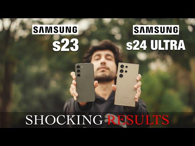 Samsung S23 VS Samsung S24 ULTRA CAMERA COMPARISON | SHOCKING RESULTS