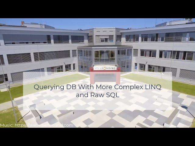 Querying DB With More Complex LINQ and Raw SQL