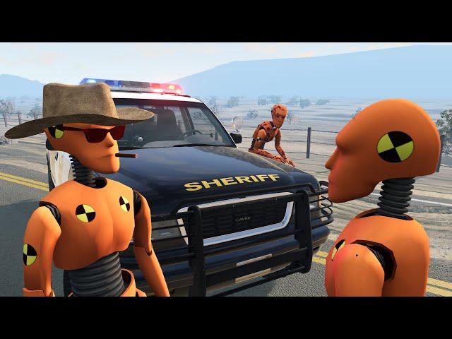 Highway Havoc: Part 1 – Crash Test Zombies – BeamNG Drive | Demolition Republic