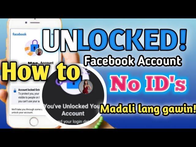 HOW TO UNLOCKED FACEBOOK ACCOUNT (EASY WAY)|EVEN IF WITHOUT IDENTITY|NO ID EASY TO FIX