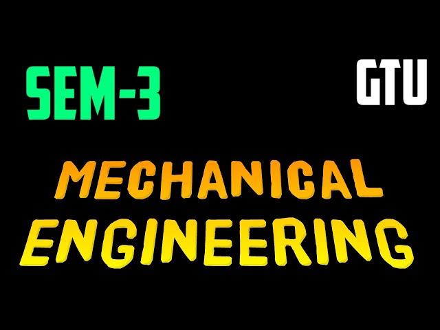 free pdf - all subjects books | mechanical engineering sem 3 gtu