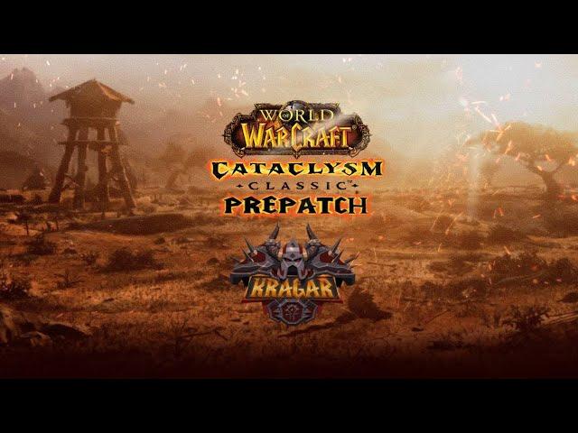 Препатч Катаклизма начался! Одеваем вара в ПвП и привыкаем к кнопкам | WoW Cataclysm PvP Stream