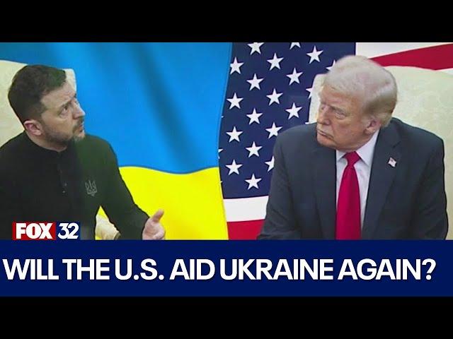 U.S. aid to Ukraine could resume