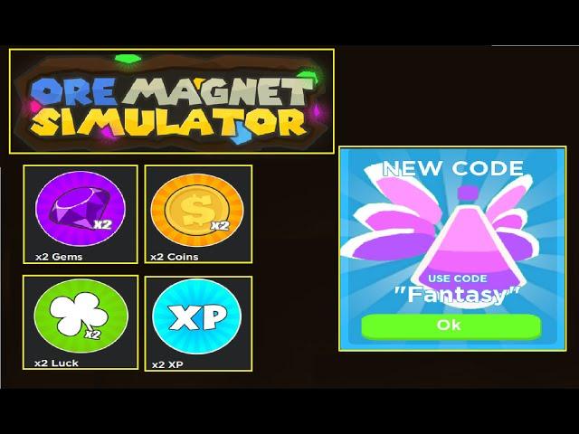 [NEW]  CODE ON ORE MAGNET SIMULATOR! APRIL 2021