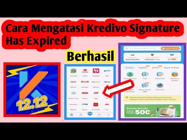 Cara Mengatasi Kredivo Signature Has Expired | Signature Has Expired Kredivo