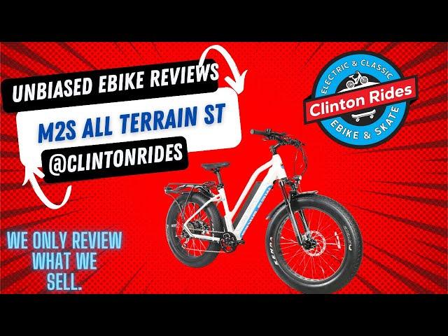 Clinton Rides Unbiased Review: M2S Mountain 2 Sea Step Thru All Terrain 750W 4" EMBT