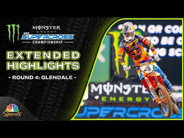 Supercross 2025 - Round 4, Glendale | EXTENDED HIGHLIGHTS | 2/1/25 | Motorsports on NBC
