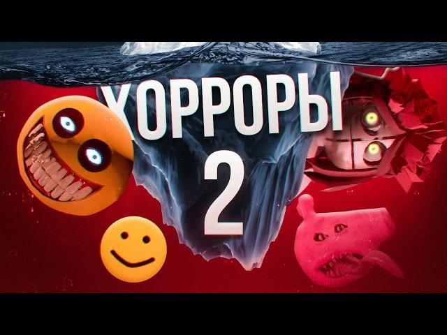 Айсберг ВСЕХ ХОРРОР ИГР в Роблоксе. Часть 2 | Roblox