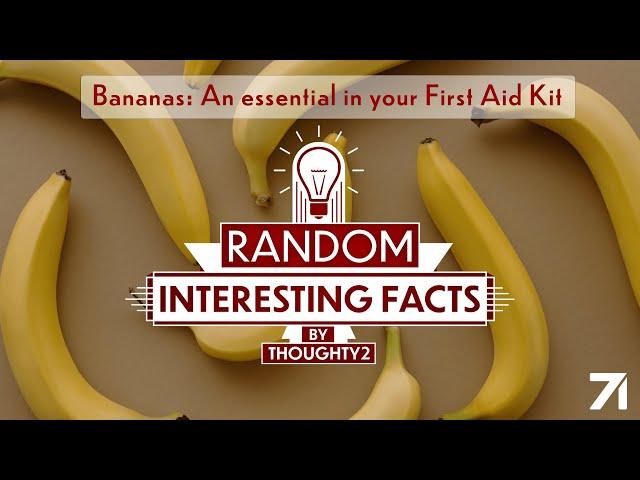 Bananas: An essential in your First Aid Kit | RIF 26