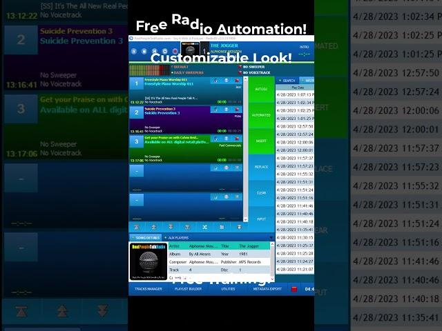 RadioDJ FREE Radio Automation Software