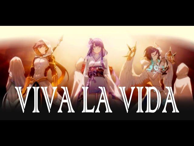 Viva La Vida - The Powers of Teyvat - GENSHIN IMPACT AMV