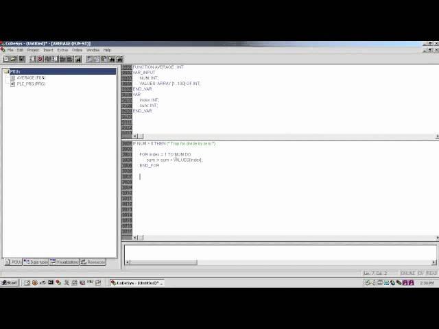 WAGO-I/O-PRO (CODESYS 2.3):  Creating Functions