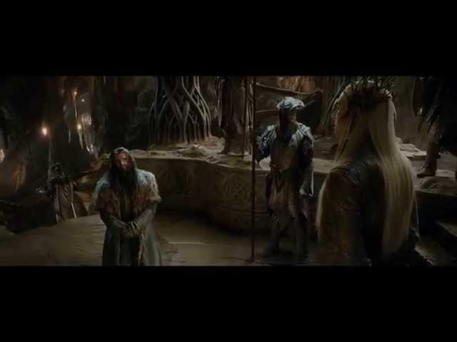 The Hobbit: The Desolation of Smaug -- Thranduil and Thorin