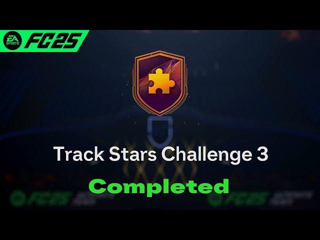 Track Stars Challenge 3 SBC Solution Completed - Cheapest Solution FC 25