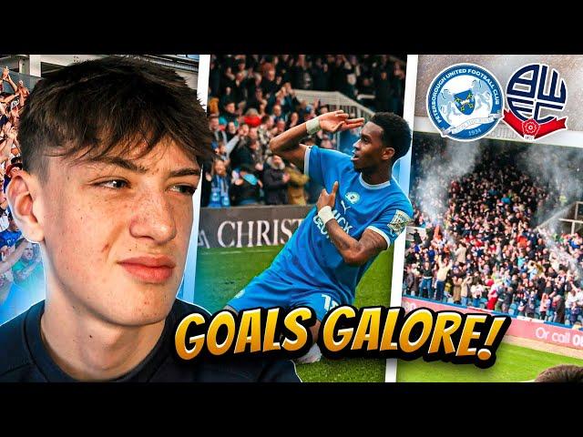 6 GOALS & ABSOLUTE CHAOS in PETERBOROUGH UNITED VS BOLTON WANDERERS